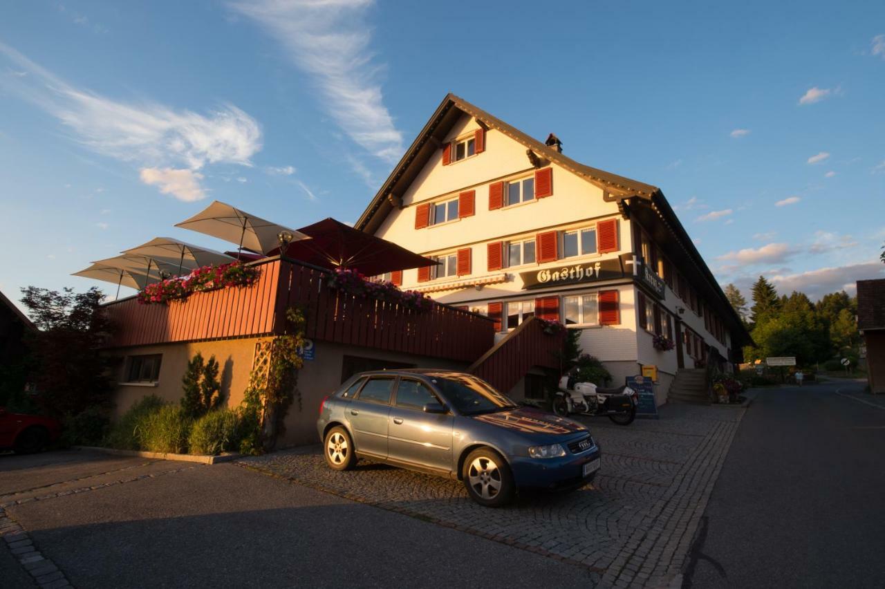 Gasthof Kreuz Bildstein Exterior foto