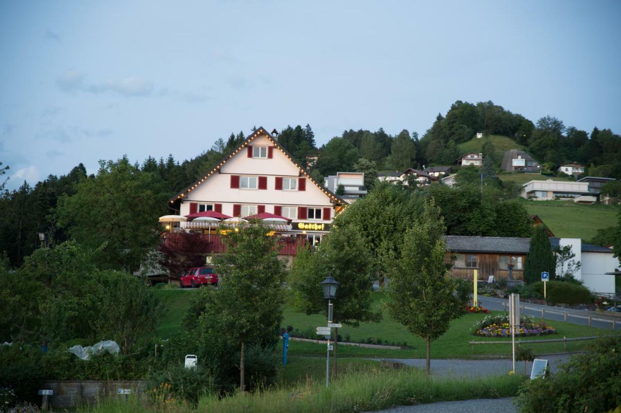 Gasthof Kreuz Bildstein Exterior foto